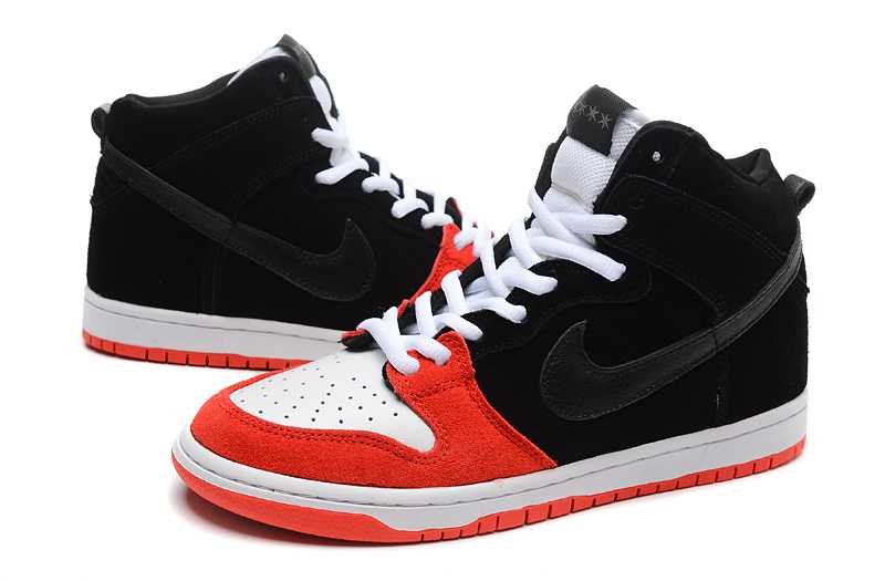 basket nike dunk high 2014 classic Chicago marque